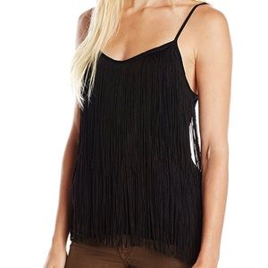 BB Dakota  Marlene Fringe Tank Top S